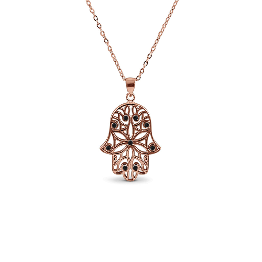 925 Silver Hamsa (Guru) Necklace